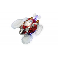 Masinuta rosie 360 cu telecomanda