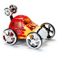 Masinuta Zoom Spinster cu telecomanda rosie