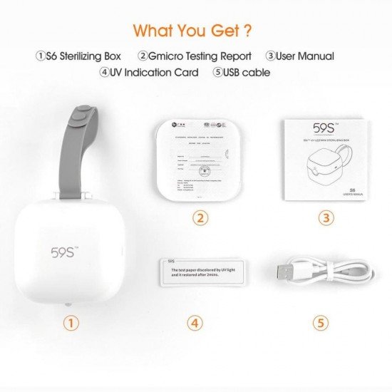 Mini sterilizator UV