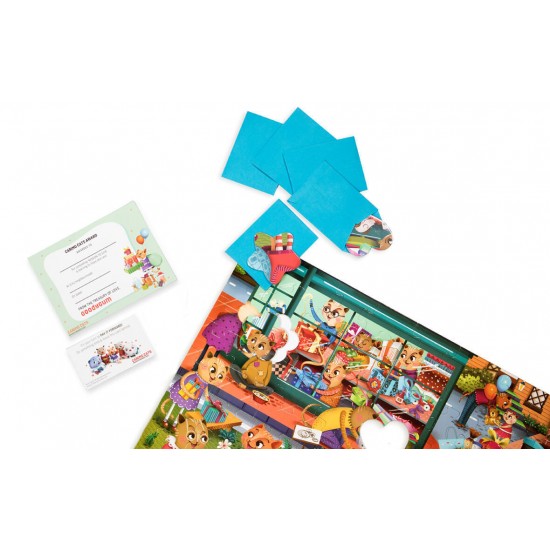 Puzzle cu surprize - Goodygum 100 piese