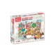 Puzzle cu surprize - Makermax 100 piese