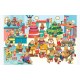 Puzzle cu surprize - Makermax 100 piese