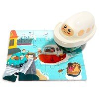 Puzzle din lemn - Vaporas