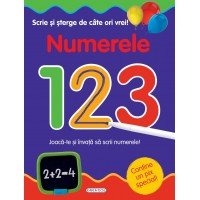 Scrie si sterge de cate ori vrei - Numerele