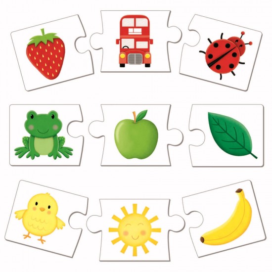 Set de 6 puzzle-uri - Lumea culorilor