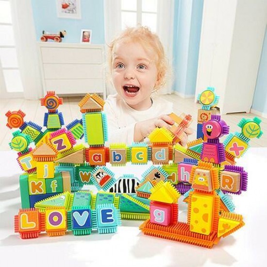 Set de constructie 150 piese - Animalute salbatice