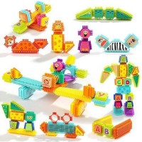 Set de constructie 150 piese - Animalute salbatice