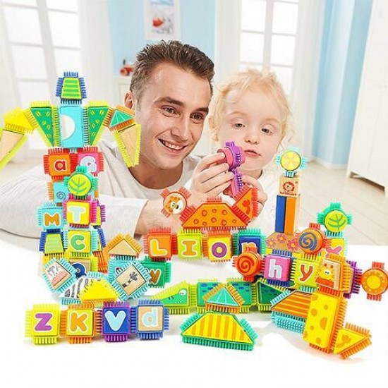 Set de constructie 150 piese - Animalute salbatice