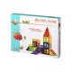 Set de constructie magnetic - 70 piese