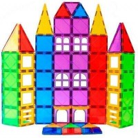 Set de constructie magnetic - 70 piese