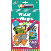 Carte de colorat Safari Water Magic