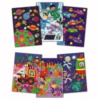 Carte de colorat Water magic - Spatiu