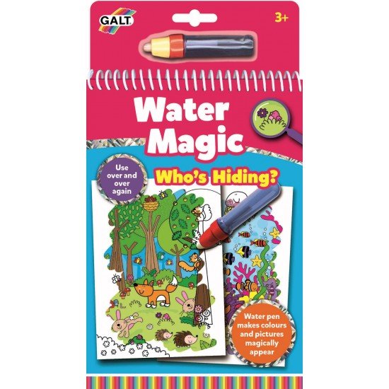 Water Magic Carte de colorat Who's Hiding?