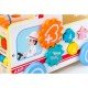 Antemergator educational din lemn Ecotoys 2 in 1 Ambulanta