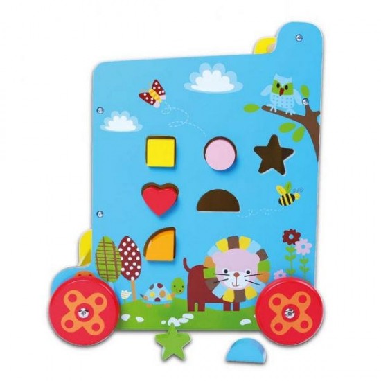 Antemergator educativ din lemn 2118 Ecotoys