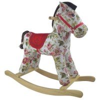 Calut balansoar de plus Nefere cu imprimeu floral