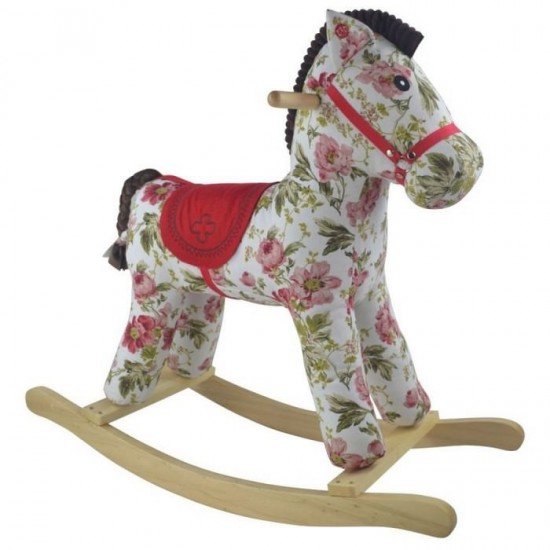 Calut balansoar de plus Nefere cu imprimeu floral