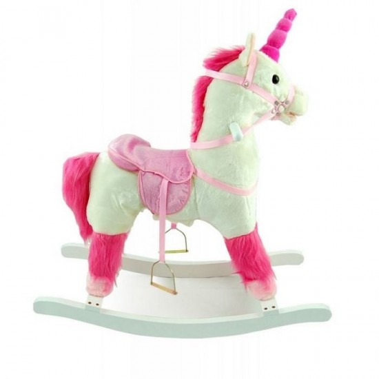 Balansoar de plus Nefere Calut Unicorn Alb