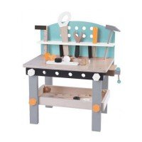 Banc de lucru din lemn 32 piese Ecotoys