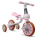 Bicicleta copii cu roti ajutatoare Ecotoys LC-V1311 - Roz