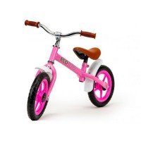 Bicicleta fara pedale Ecotoys N2004 - Roz