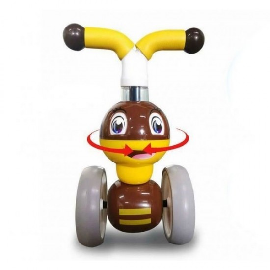 Bicicleta fara pedale Ecotoys Albinuta LC-V1308 - Galben