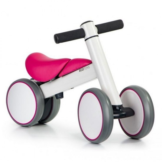Bicicleta fara pedale Ecotoys Pink