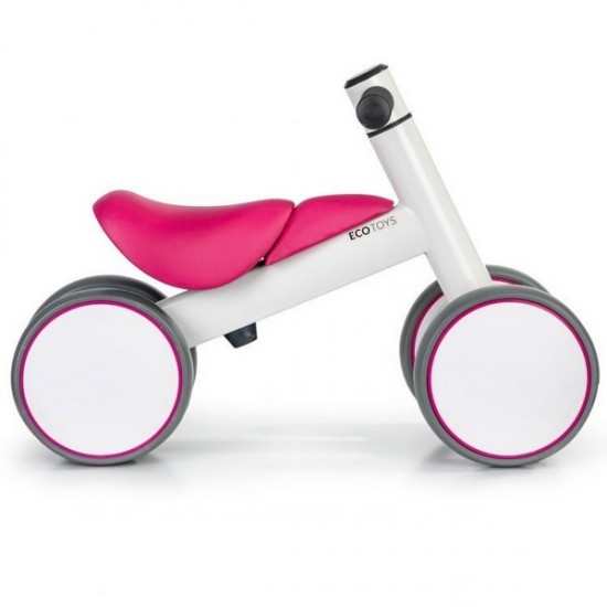 Bicicleta fara pedale Ecotoys Pink