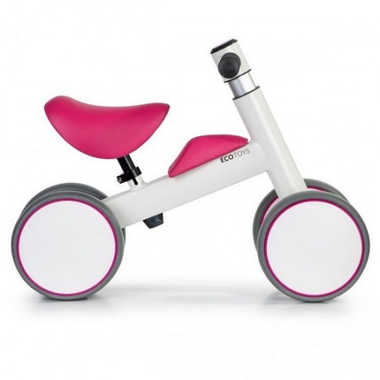 Bicicleta fara pedale Ecotoys Pink