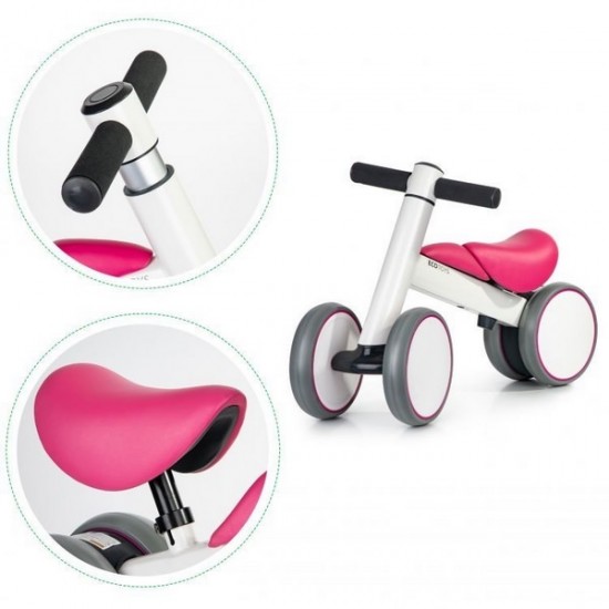 Bicicleta fara pedale Ecotoys Pink
