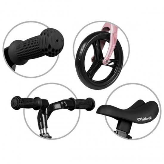 Bicicleta fara pedale Kidwell Force Pink