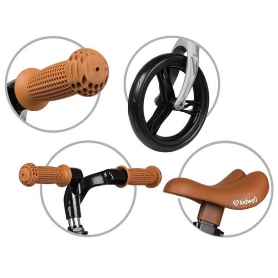 Bicicleta fara pedale Kidwell Force Silver