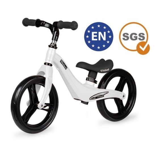Bicicleta fara pedale Kidwell Force White