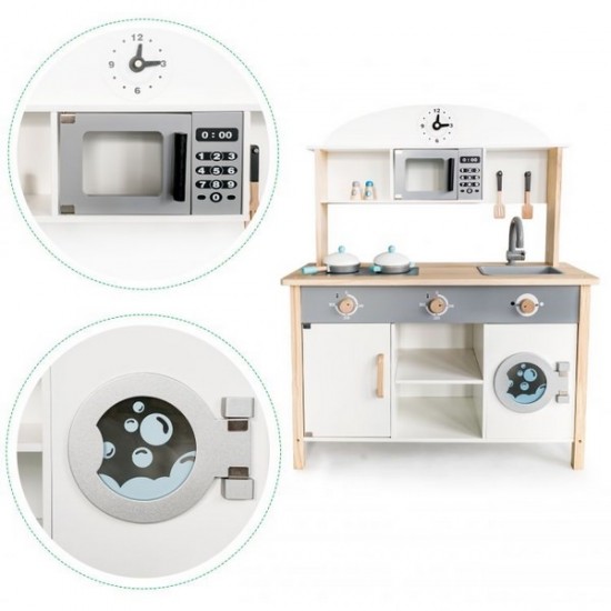 Bucatarie copii din lemn Ecotoys TL89041