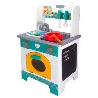 Bucatarie copii cu accesorii Ecotoys HJD931739