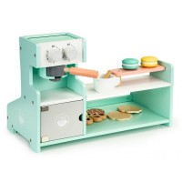 Set supermarket din lemn Coffee Shop Ecotoys