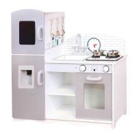 Bucatarie copii din lemn XXL Ecotoys cu accesorii