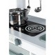 Bucatarie copii din lemn Ecotoys cu accesorii - Gri