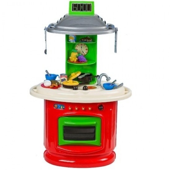 Bucatarie copii multifunctionala Marmat - Rosu
