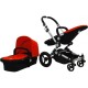Carucior copii 2 in 1 Eurobaby BaoBao - Rosu