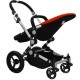 Carucior copii 2 in 1 Eurobaby BaoBao - Rosu