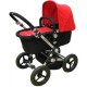 Carucior copii 2 in 1 Eurobaby BaoBao - Rosu