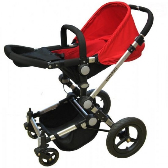 Carucior copii 2 in 1 Eurobaby BaoBao - Rosu