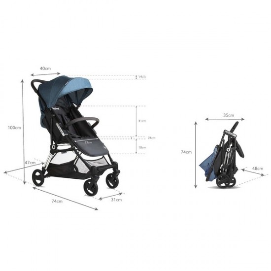 Carucior sport Kidwell Flash Blue