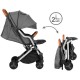 Carucior sport Kidwell Mavero Silver Brown