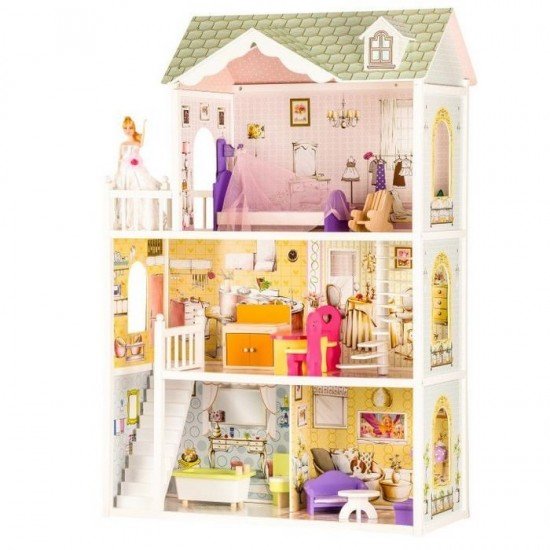 Casuta de basm fara garaj Beverly Hills Ecotoys