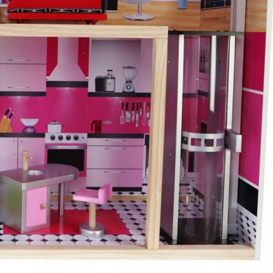 Casuta papusi de basm Malibu Ecotoys