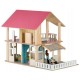 Casuta papusi din lemn moderna Ecotoys