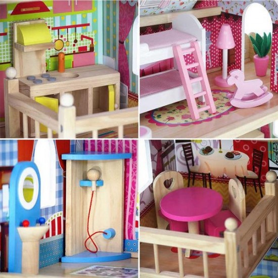 Casuta papusi de basm zmeurica 4109 Ecotoys