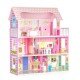 Casuta de papusi din lemn cu mobilier Ecotoys
